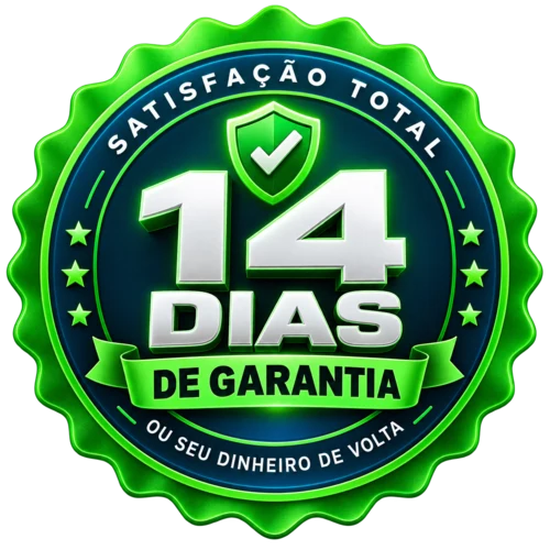 Garantia Incondicional de 14 Dias